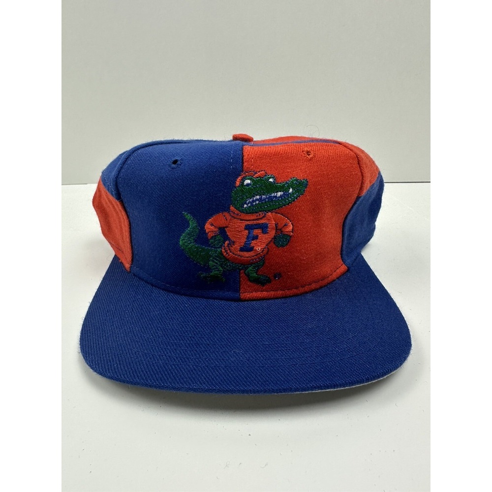Vintage Florida Gators Hat Cap Snapback Blue Orange Top Of The World EUC